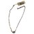 Dior Halsketten Silber Stahl  ref.239054