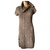 Calvin Klein Dresses Brown Acrylic  ref.239070