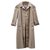 Burberry Trench coats Beige Polyester  ref.239073