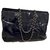 Chanel Taschen Marineblau Lackleder  ref.239080