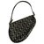 Saddle Dior Handbags Black Cloth  ref.239093