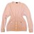 Chanel Lucky charms long cashmere sweater Pink  ref.239395