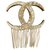 Chanel Accessori per capelli D'oro Rosso  ref.239403