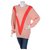 Dagmar Knitwear Pink Coral Cotton Wool Polyamide  ref.239430