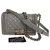 Chanel Boy mini bag Silvery Grey Leather  ref.239514