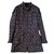 Chanel Cappotto in tweed con finiture a catena Nero  ref.239667