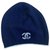 Chanel Hüte Blau Kaschmir  ref.239892