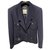 Chanel Jackets Navy blue Wool  ref.239894
