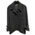 Chanel Coats, Outerwear Black Cashmere  ref.239898