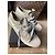 Neue Candice Cooper Leder sneakers Weiß Golden - Ansicht 4
