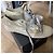 Neue Candice Cooper Leder sneakers Weiß Golden - Ansicht 5