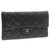 Billetera de Chanel Negro Cuero  ref.239964