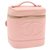 Chanel Vanity Pink Leder  ref.239965