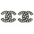 Chanel-Ohrring Schwarz Metall  ref.239972