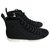 Louis Vuitton Stellar Sneaker Black Leather  ref.239983