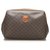 Céline Bolsa de Macadame Celine Brown Marrom Couro Plástico Bezerro-como bezerro  ref.239988