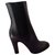 Chanel Ankle Boots Black Leather  ref.240166