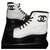 Chanel boots Cuir Blanc  ref.240247
