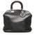 Cartable Dior Cannage Granville en cuir noir Veau façon poulain  ref.240285