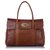 Mulberry Brown Embossed Bayswater Leather Handbag Pony-style calfskin  ref.240335