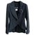 Chanel 6,8K$ brooch jacket Black Tweed  ref.240484