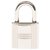 Hermès Vorhängeschloss in Palladium Silber für Birkin oder Kelly Taschen, Neuzustand mit 2 Schlüssel und Originaletui! Metall  ref.240506