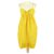 Tara Jarmon robe Yellow Silk  ref.240622