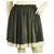 Dolce & Gabbana D&G Minifalda plisada de seda blanca y negra Talla 42 Negro  ref.240639