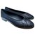 Chanel Flats Black Leather  ref.240706