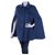 Paul & Joe Sister Coats, Outerwear Blue Cashmere Wool Polyamide  ref.240714