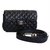 Chanel UNIFORM Black Leather  ref.240722