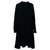 Hallhuber Robes Coton Polyester Viscose Noir  ref.240732