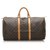 Louis Vuitton Keepall Monogram Brown 50 Cuir Toile Marron  ref.240846