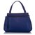 Céline Celine Blue Medium Edge Leather Handbag Pony-style calfskin  ref.240847