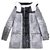 Chanel 14K$ shearling hooded coat Grey Leather  ref.240883