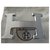 Hermès belt buckle 5382 in brushed palladium steel 32MM Silvery  ref.240965