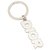 Christian Dior Unisex Keychain (Classic Split Key Ring) Silvery Metal  ref.241057