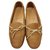 Tod's Flats Caramel Leather  ref.241118