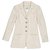 Chanel 6500$ Runway Bombay Metier d’Art Tweed Jacket Cream  ref.241127