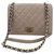 Chanel Handtaschen Grau Leder  ref.241182