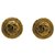 CHANEL CLIPS EARRINGS Dourado Metal  ref.241239