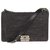 Superb Chanel Boy new medium handbag in gray denim, antique silver metal trim Grey  ref.241263