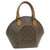 Louis Vuitton Ellipse Brown Cloth  ref.241286