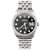 Orologio Rolex Jubilé con indici di diamanti. Acciaio  ref.241497