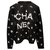 Chanel 2020 Jersey con logo CC Negro Cachemira  ref.241511