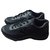 Cambon Zapatillas de cuero Chanel para hombre Negro  ref.241576