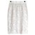 Dolce & Gabbana Falda tubo de encaje Blanco  ref.241927