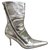 Free Lance p metallic ankle boots 37 Leather  ref.241965