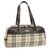 Burberry handbag Beige Cloth  ref.242002