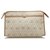 Dior Brown Honeycomb Clutch Bag Beige Leather Plastic Pony-style calfskin  ref.242028